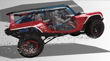 Bronco R Design Sketches